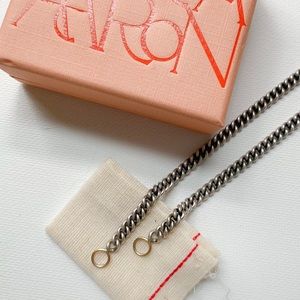 Marla Aaron Heavy Curb Chain Necklace